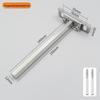 T-Shaped Invisible Shelf Bracket: Wall Mount Bookshelf & Storage Support.