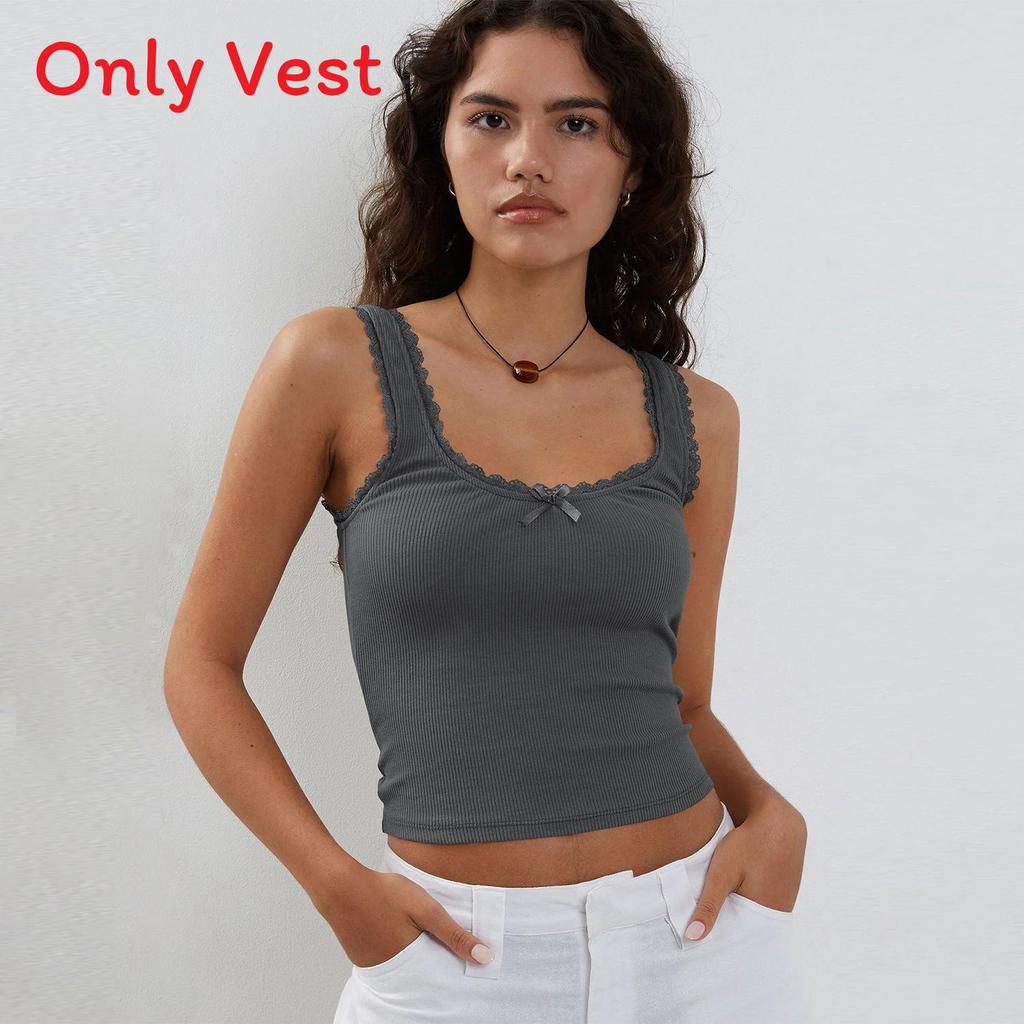Y2k Girl Fashion Basic Lace Dress Top With High Elasticity For Streetwear Style