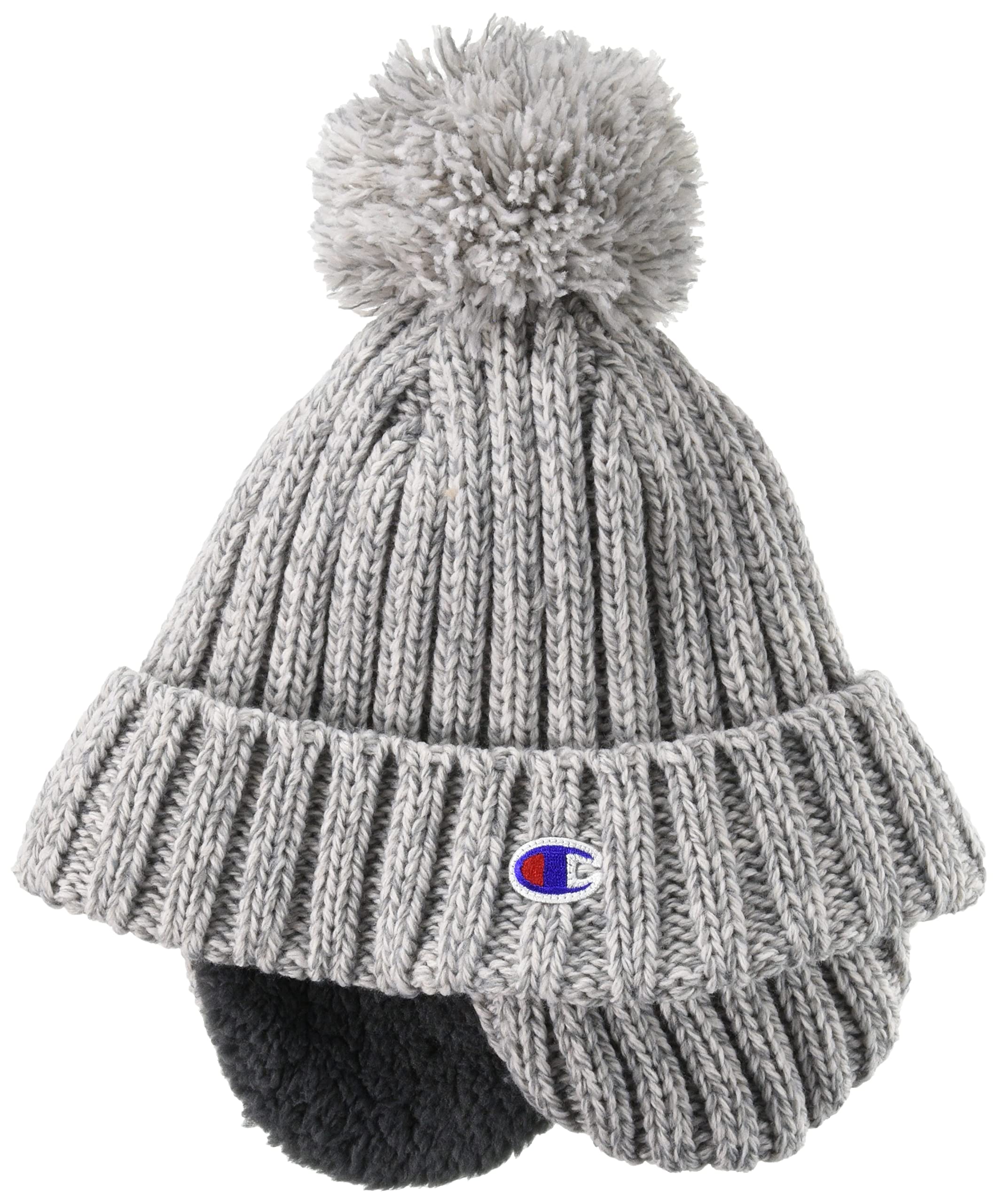 

Champion Вязаная Шапка Размеров, На Флисовой Подкладке, Серая, 57-59см, 492-0132 серый