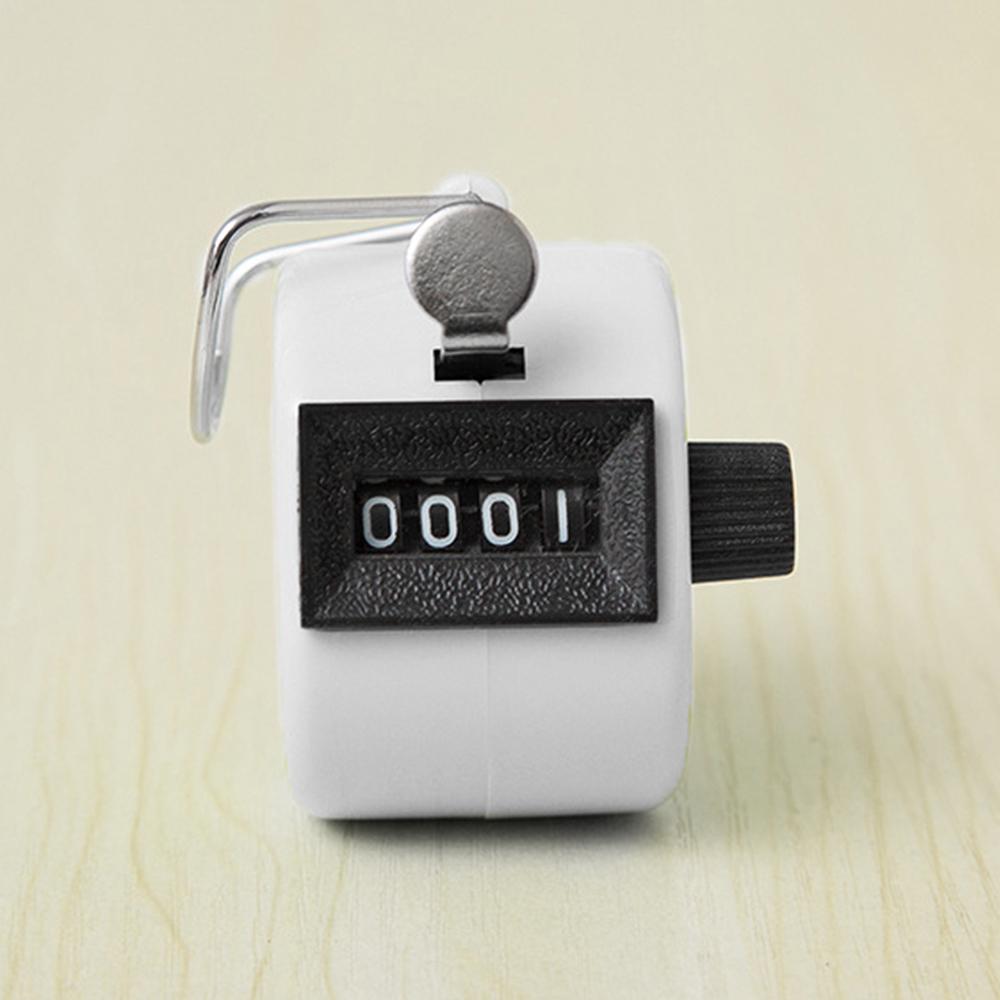 Handheld 4 Digital Tally Counter Mechanical Manual Palm Clicker Number Count Assorted 8 Color Tally Counter Number Count