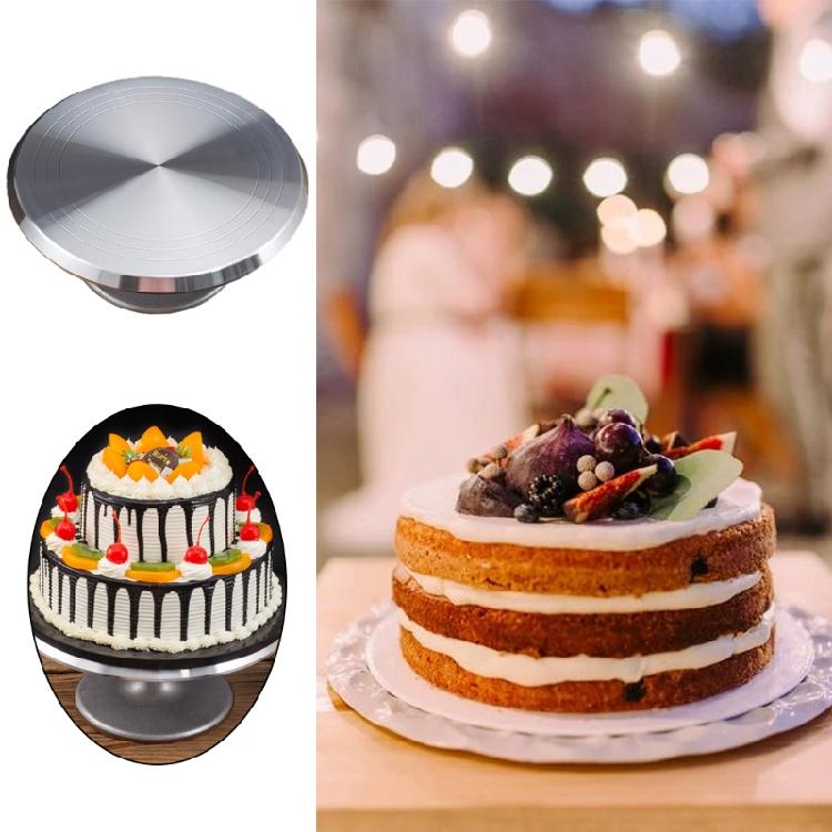 Cake Table Turntable Rotating Table Stand Base Turn Around Decorating Table
