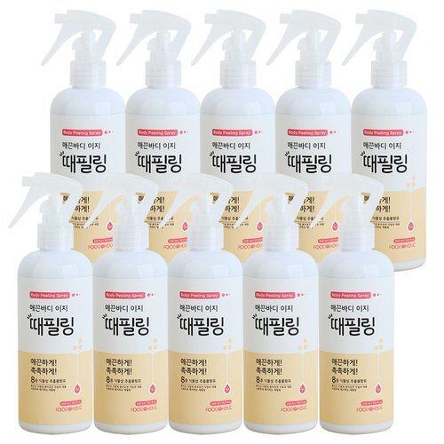 [FoodaHolic] (10ea) FoodaHolic Smooth Body Easy Peeling 300ml / Body Scrub Exfoliator_631373