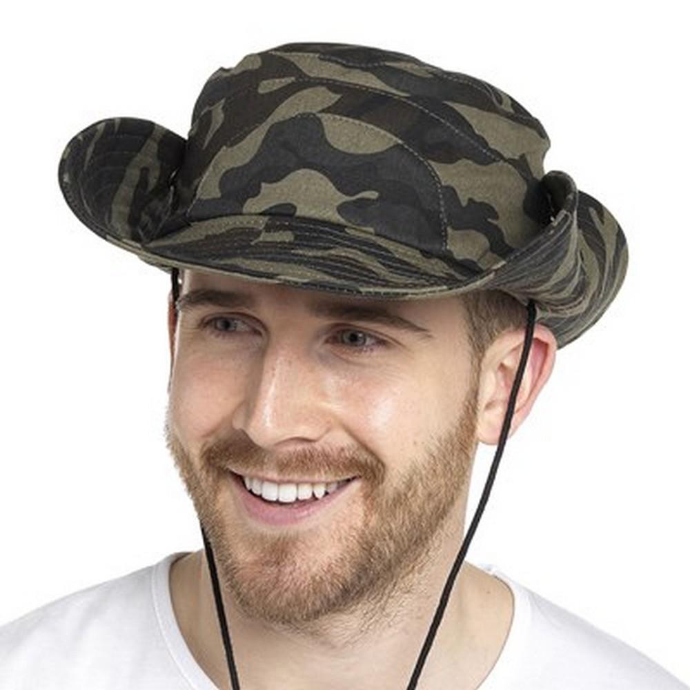Tom Franks Mens Camo Cowboy Hat