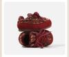 Girls' Winter Knit Toddler Shoes - Cozy Velvet Lined Casual Shoes