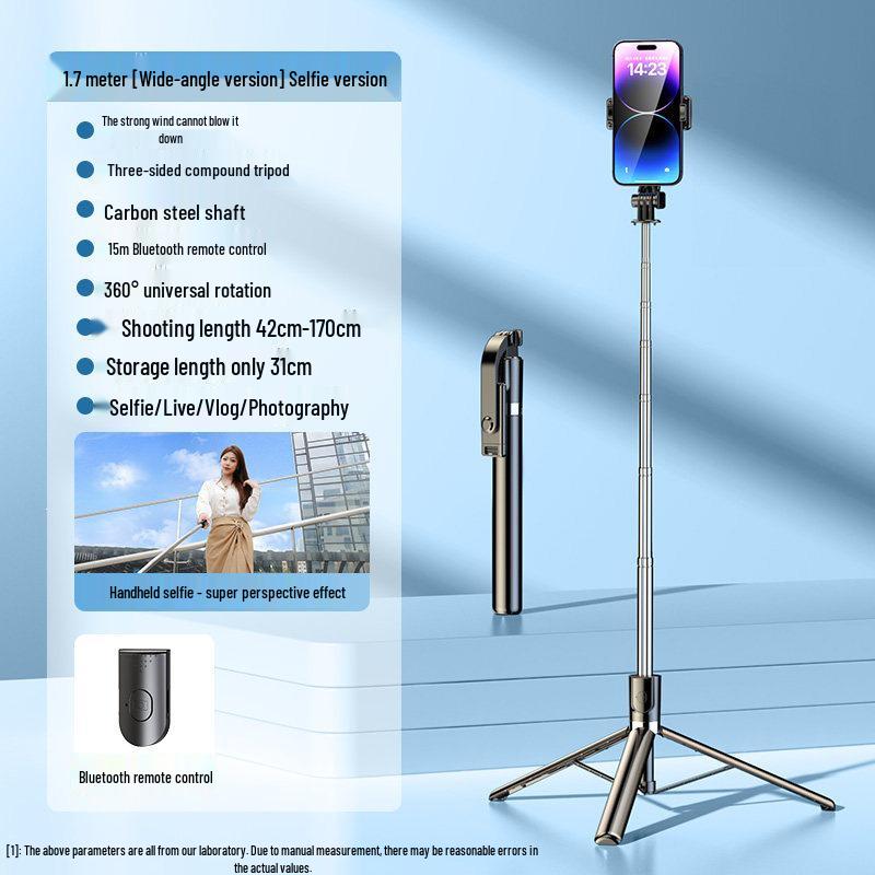 2026 Portable Bluetooth Selfie Stick & Tripod with Remote