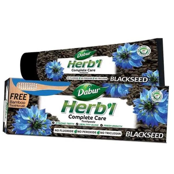 

Зубна паста Чорний кмин, Herbal Blackseed Toothpaste +, Dabur 150г (43634102) 150g