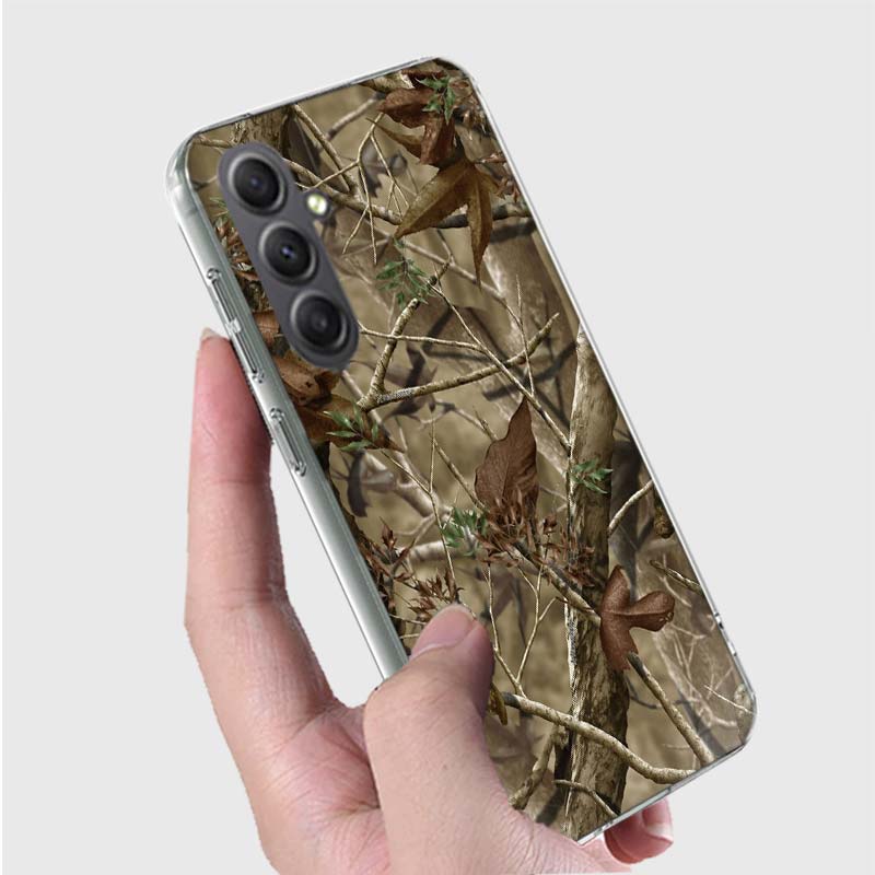 Casing Camo Hunting for Phone Case for Samsung A16 A26 A36 A56 A17 A37 A57 A07 A06 A02S A03 A04S A05S Galaxy Note 20 10 A50S A71