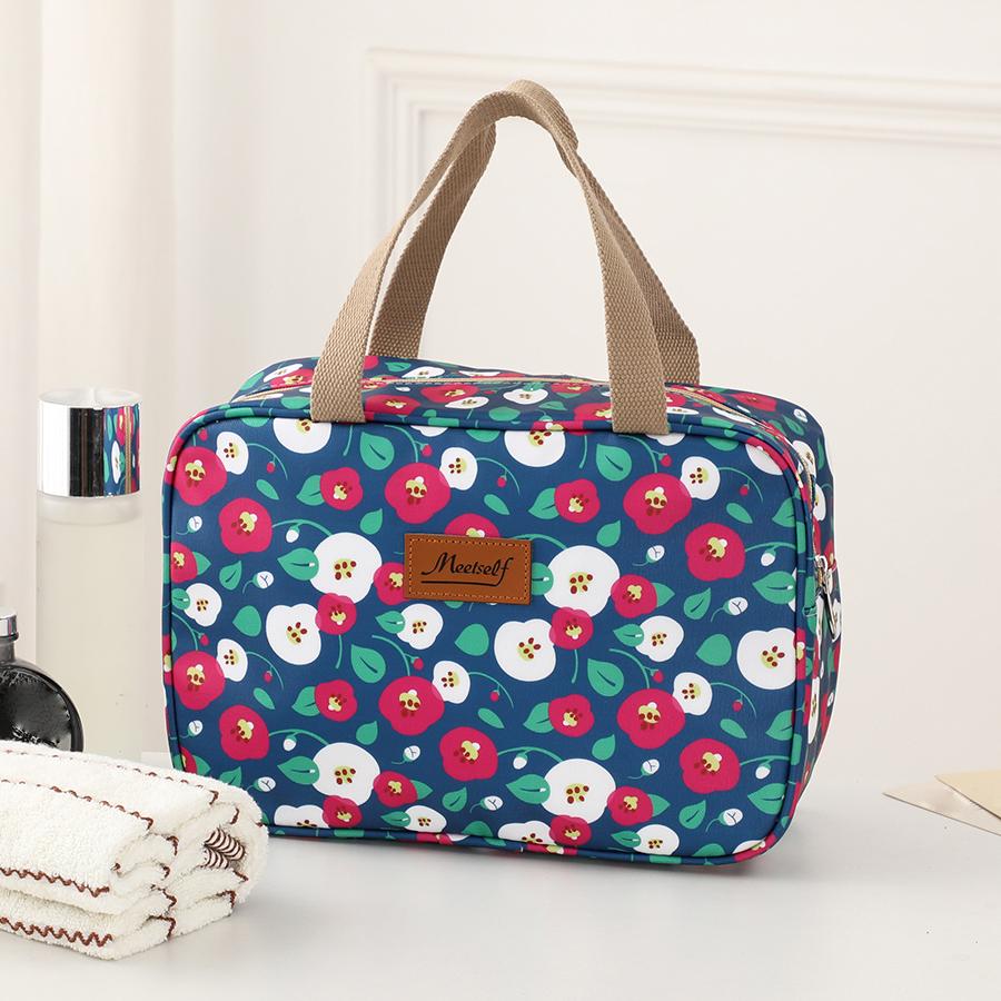 New Handheld Toiletry Bag Travel Business Trip Storage Bag Waterproof Shower Bag Handheld Toiletries Storage Bag