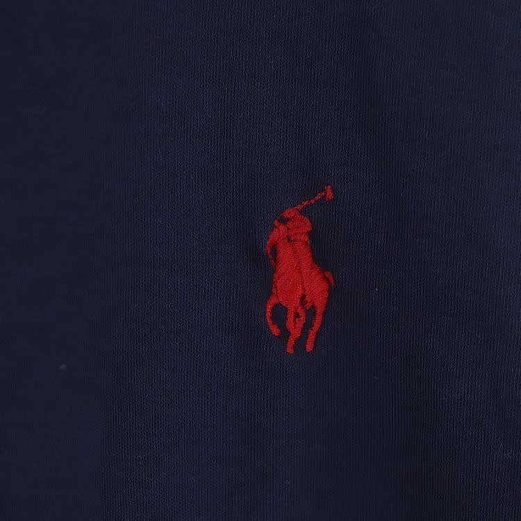 Polo Ralph Lauren Solid Color Logo Embroidered Casual Short Sleeve Polo Shirt Men Tops Dark-Blue 710705571-001