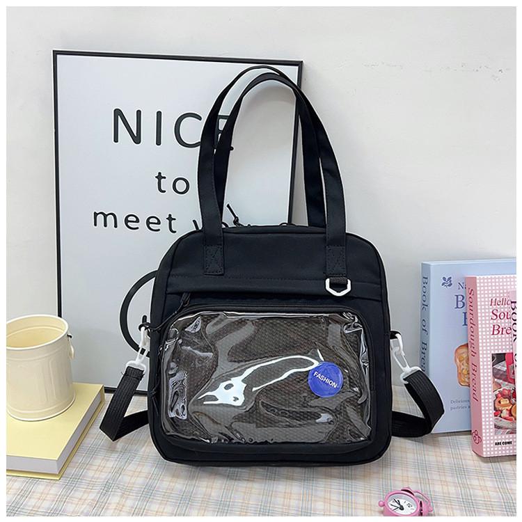 Stylish Large Capacity Nylon Tote Shoulder Crossbody Bag For Women