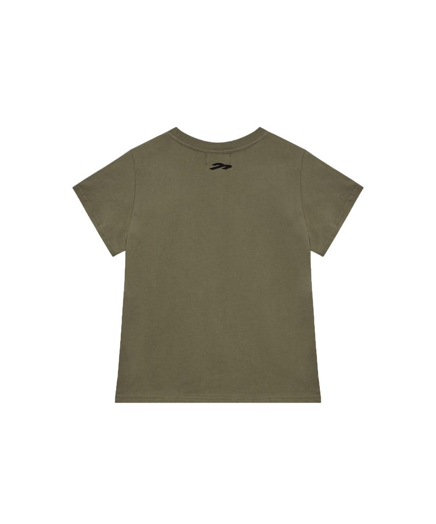 Tansanmageunesyum Carbonated Star Logo T-Shirt (Khaki)