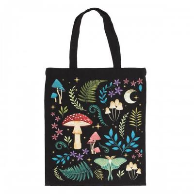 Dark Forest Printed Cotton Tote Bag