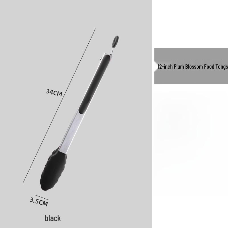 Abdo Outdoor Silicone Stainless Steel BBQ Food Clip