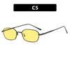 Trendy Polygonal Metal Sunglasses 2024 - High-End UV Protection for Women
