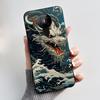 For Nokia 5.3 INS Aesthetic Black For Nokia 5.4/Nokia 3.4 Shockproof Jelly Cover Coconut Tree Pattern Anti-Scratch Soft Shell
