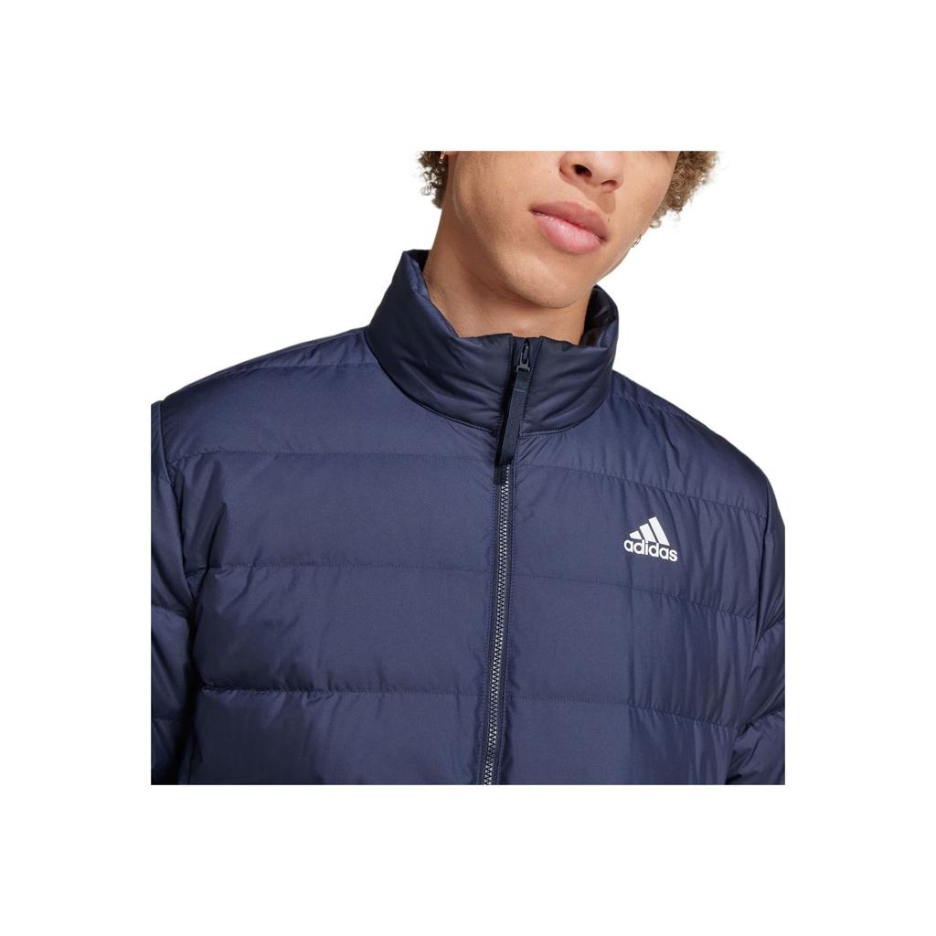 Adidas Essentials Lite Down Stand Collar Sports Casual Warm Down Jacket Men Jacket Legend-Ink-Blue JN4341