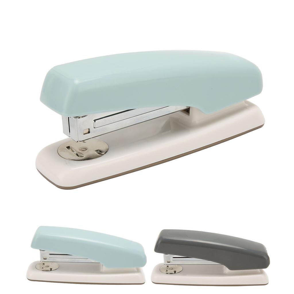 2pcs Desktop Stapler Multipurpose 20 Sheet Capacity Rotation Ergonomic Design Table Stapler for Offi