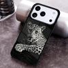 Leopard print Pattern Tiger Phone Case for iPhone 17 16 15 Pro Max Air 14 13 12 11 Plus Shockproof Capa Cover