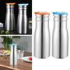 1L Cold Kettle with Lid Stainless Steel Insulated Jug for Restaurant Hotel