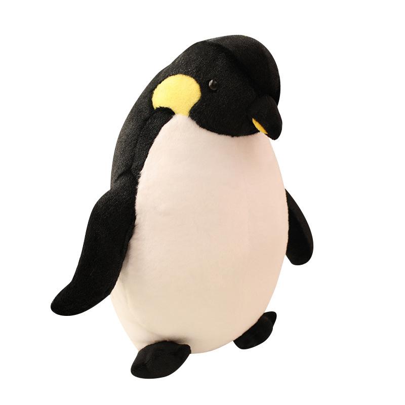 Cute Simulation Little Penguin Doll Plush Toy Aquarium Emperor Penguin Doll Children Accompany Soothing Doll