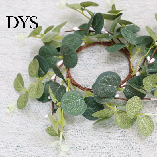 Garland Decor Wreath Handmade Realistic Plastic Vivid Holiday Festive Touch for Home
