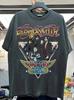 Aerosmith World Tour Short Sleeve Black Unisex Shirt Men Womn S5XL Unisex T-Shirt Graphic Tee