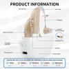 Hearing Aids Hearing Amplifiers for Seniors Rechargeable with Noise Cancelling Hearing Aid Loss Amplifier Seniors and Adults Charging Case Volume