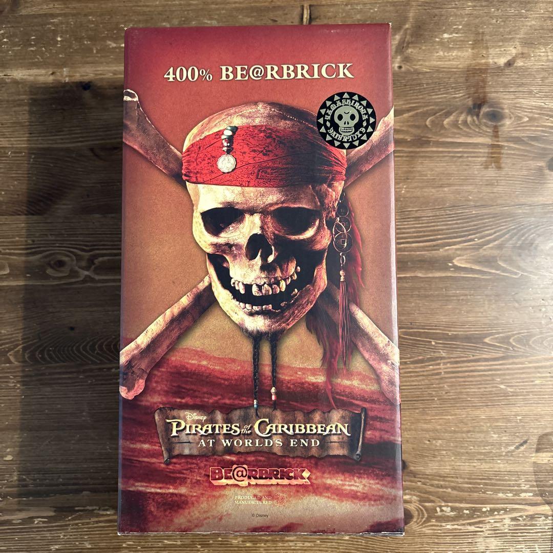

[Б/У] 400% BE@RBRICK Пираты Карибского моря