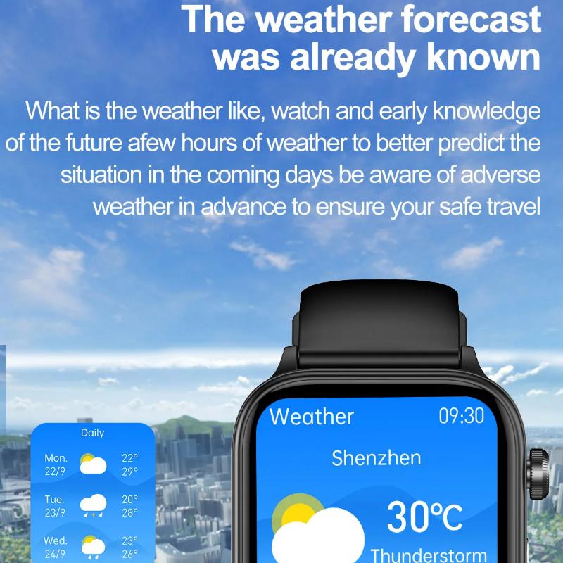 2025 Nové AI Diagnostika Zdraví Chytré Hodinky Ženy EKG HRV Funkce Krevní Tlak Kyselina Močová Lipidy BT Hovor Chytré Hodinky Dámské