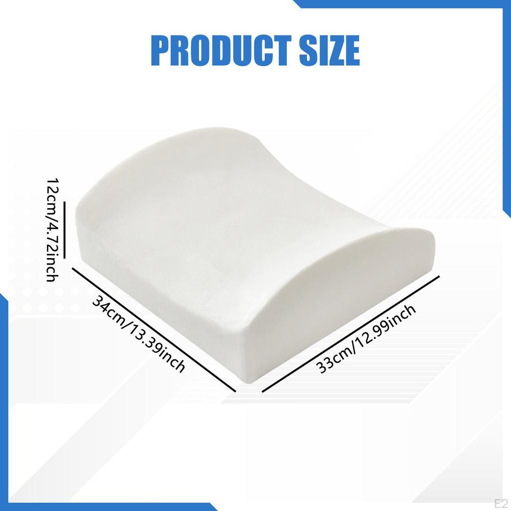 Support Pillow Core, Ergonomic Portable for Office Chair Memory Foam Home Couch Desk Chairs Car