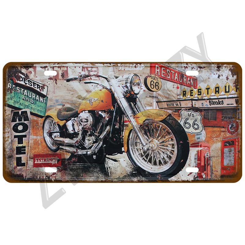 Vintage Antique Plaque Bar Pub Man Cave Metal Sign Route 66 Poster Air Gasoline Tin Sign Home Bedroom Home Wall Decor Sign Art