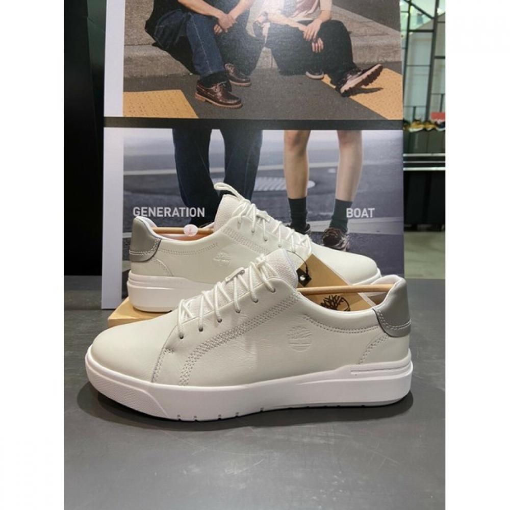 Timberland Mario Men S Low Lace Up Seneca Bay SneakerS White