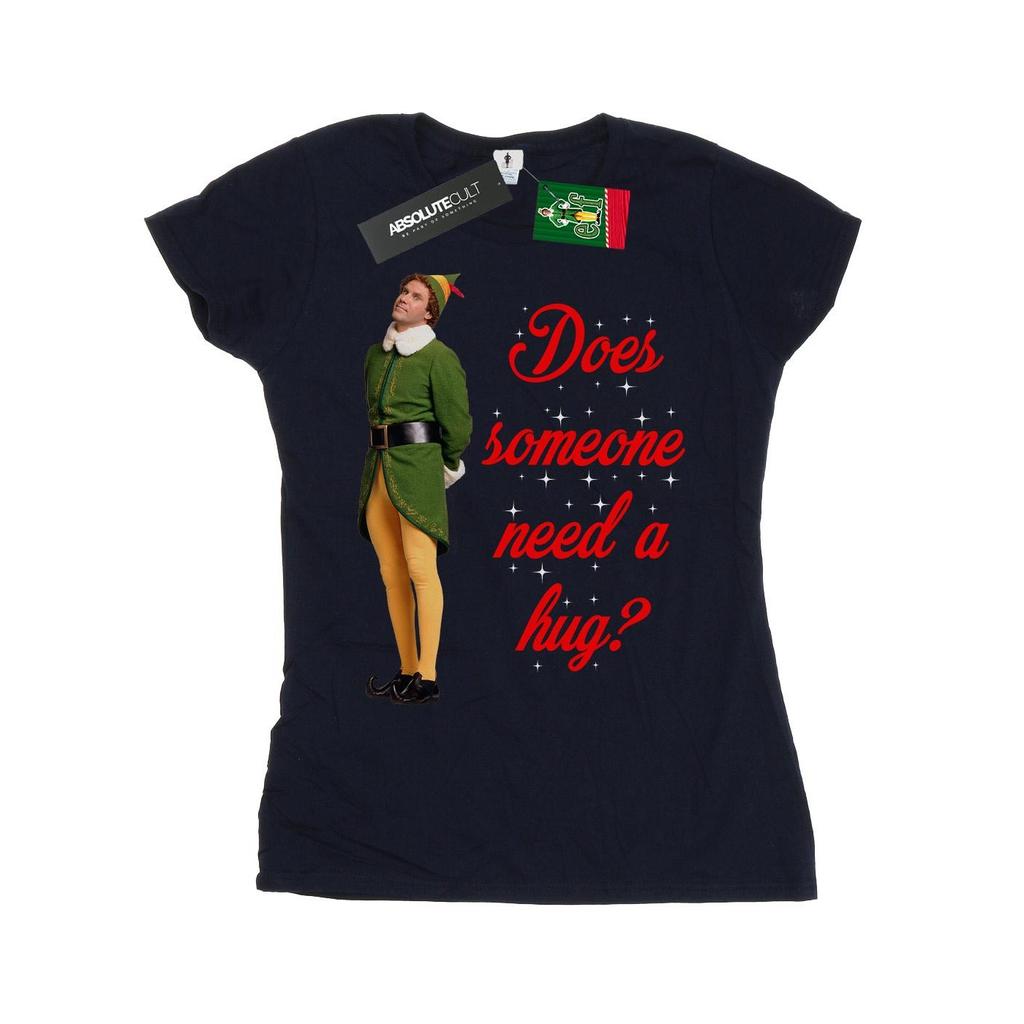Elf Tricou din bumbac Hug Buddy pentru femei/dame