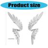 Fashion Wing Earrings Asymmetrical Ear Studs Multifuntional Ear Jewelry Pendant Earrings for Daily Everyday Occasion