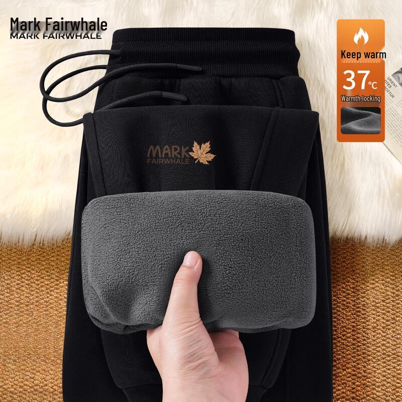 

Mark Fairwhale Men s Fleece-Lined Loose Fit Jogger Pants XL (180)