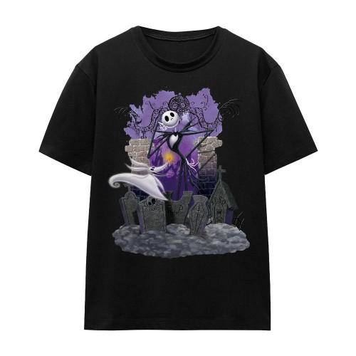 The Nightmare Before Christmas Unisex Adult Jack Skellington Grave T-Shirt