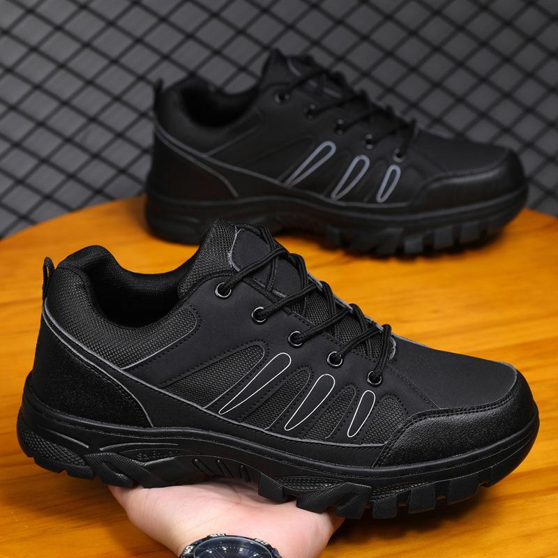 Outdoor hiking shoes men's casual sports shoes hiking labor insurance shoes thick-soled wear-resistant cold sticky men's shoes