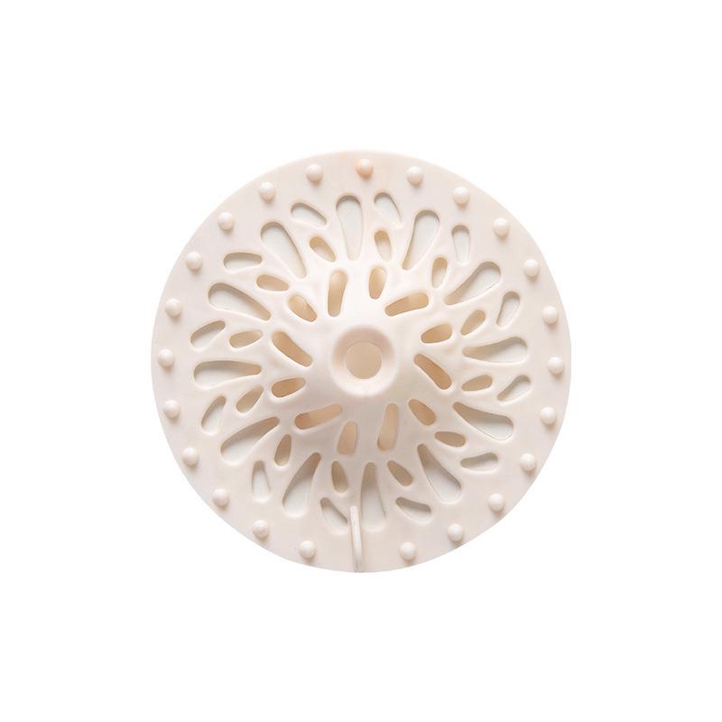 

Volcano Hollow Anti-Clog Floor Drain Cover and Hair Catcher for Kitchen and Bathroom білий