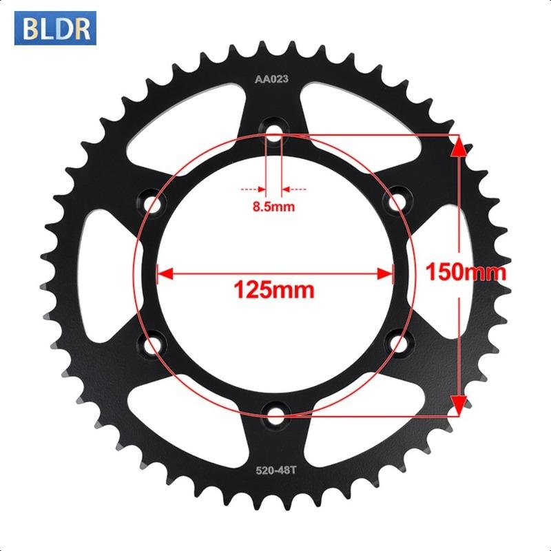 520 14T 48T Front Rear Sprocket for Husqvarna 350 FX 501 FE for K*TM 200 250 500 525 EXC Enduro 200 XC-W 300 XC MX 450 SMR SX