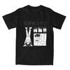 Detective Conan Manga Panels & Poirot Cafe T-Shirt, Unisex Mystery Anime Streetwear Tee, 100% Cotton Casual Short Sleeve Top