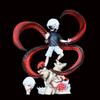 Durable Tokyo Ghoul Kaneki Ken Animation Figure with Centipede Mask Face Changeable Collectible Decorative Ornament for Anime Fans