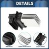 Robust Blower Resistor for Automotive Use Offers Quick Installation Enhanced Air Flow Control Compatible 7701051272