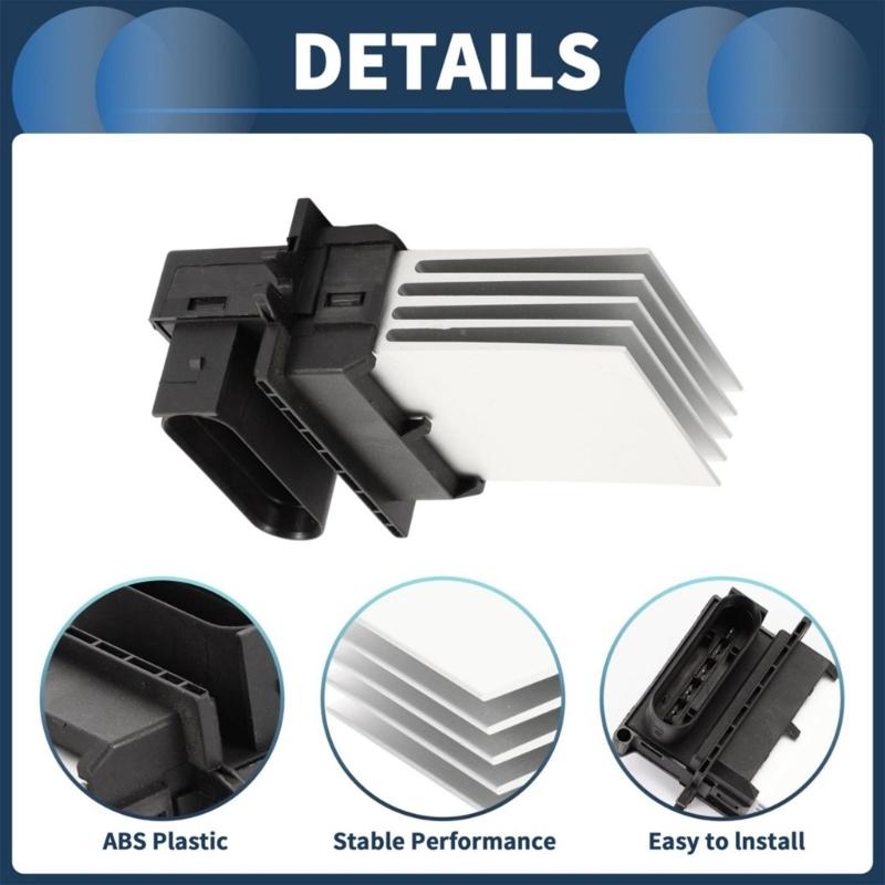 Robust Blower Resistor for Automotive Use Offers Quick Installation Enhanced Air Flow Control Compatible 7701051272