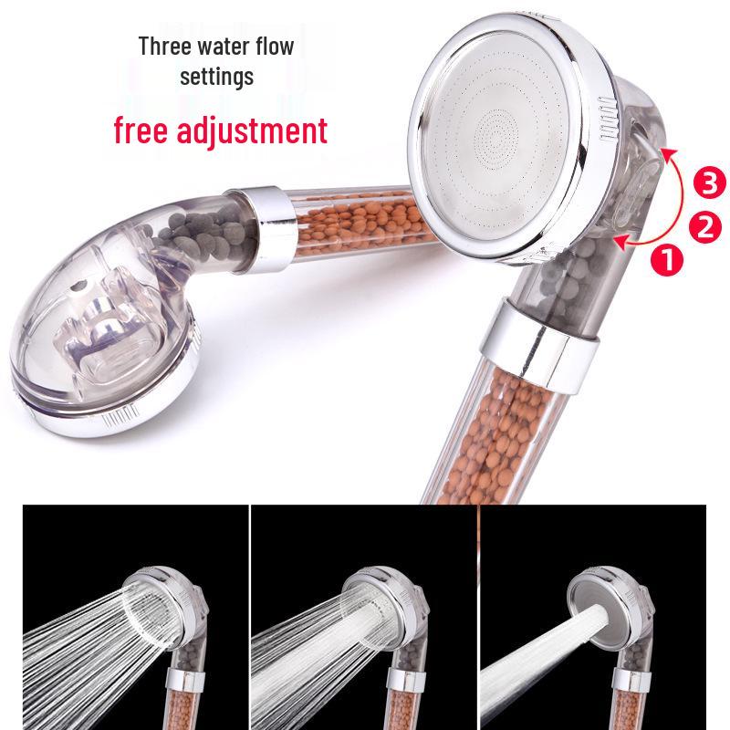 Duschkopf Universal Hochdruck Ionen mit integriertem Filter