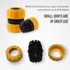 3/4/6pcs Garden Hose Connector Set - 3/4" Universal Thread Quick Connect Fittings for Watering Systems