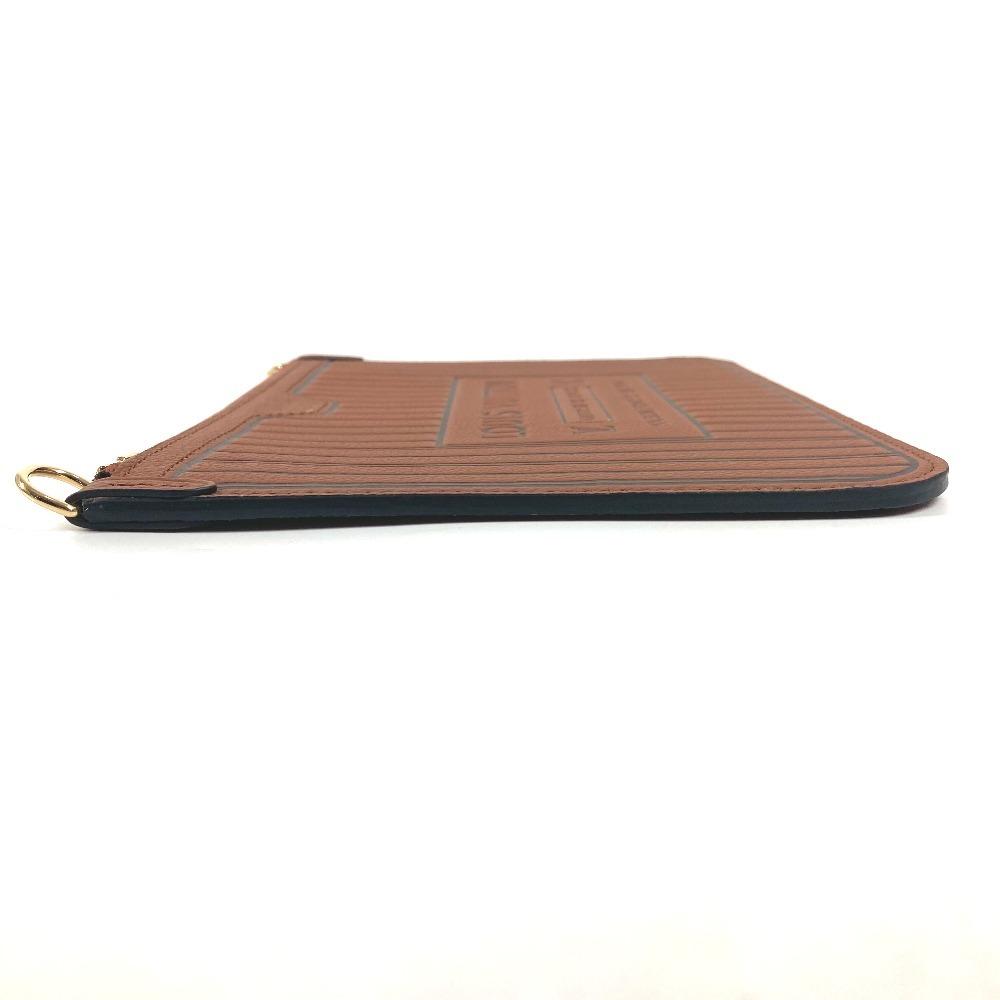 Louis Vuitton M12061 Monogram Neverful Inside Out MM Clutch Pouch Brown Unused