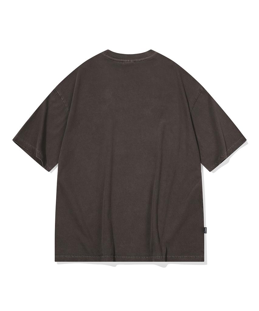 CPGN STUDIO My Puppy Pigment Short Sleeve Tee Brown