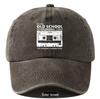 Cartoon Embroidery Vintage Anime Baseball Cap - Adjustable Polyester Hat for Sun Protection and Outdoor Casual Wear