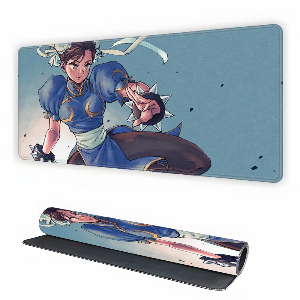 China's -selling mouse pad Street Fighter Animation Beautiful  XXL Game Exclusive MousePads PC Computer pad Non-slip Decor