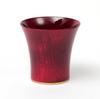 Cool Cup Hyakkei Wooden Cup Tumbler Made In Japan Tochinoki Yamanaka Lacquerware Rock Glass (Magma Red)